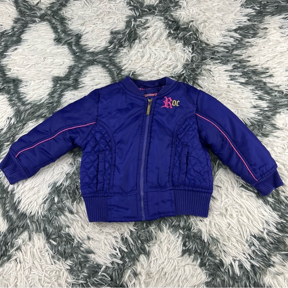 Rocawear Kids Girls Jacket Purple Size 24M 1999